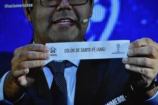 El 13 de mayo se conocerá el rival de la segunda fase Copa Sudamericana: Colón quedó en el bombo 1 y define de local - Los hinchas sabaleros deberán esperar al 13 de mayo para conocer el próximo destino en la Copa Sudamericana Copa Sudamericana: Colón quedó en el bombo 1 y define de local - Los hinchas sabaleros deberán esperar al 13 de mayo para conocer el próximo destino en la Copa Sudamericana