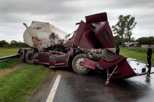 Este miércoles Camionero fallecido tras fuerte choque en la Ruta Nacional 34 - Camionero fallecido tras fuerte choque en la Ruta Nacional 34 -