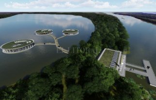 El proyecto nació en una cátedra de arquitectura de la UNL Proponen una sede flotante para el Parque Nacional Islas de Santa Fe - Irupé. Es la flor que crece en las lagunas internas y bañados del delta, y fueron las que le dieron la idea al proyecto para imitarla, como puede verse en la imagen digital. Proponen una sede flotante para el Parque Nacional Islas de Santa Fe - Irupé. Es la flor que crece en las lagunas internas y bañados del delta, y fueron las que le dieron la idea al proyecto para imitarla, como puede verse en la imagen digital.