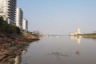 Pese al repunte de mayo y junio El río Paraná registra la altura más baja de los últimos seis meses en Santa Fe - El río Paraná registra la altura más baja de los últimos seis meses en Santa Fe -