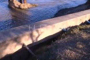 En Colastiné Preocupan los socavones en el terraplén - Preocupan los socavones en el terraplén -