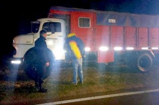 Lo detuvieron en El Trébol Otro camionero totalmente borracho - Otro camionero totalmente borracho -