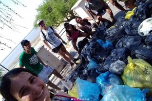 Segunda jornada de recolección de residuos Convocan a voluntarios para limpiar la Laguna Setúbal - Convocan a voluntarios para limpiar la Laguna Setúbal -