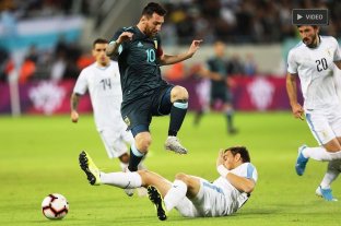 Amistoso internacional Argentina igualó con Uruguay en Tel Aviv - Argentina igualó con Uruguay en Tel Aviv -