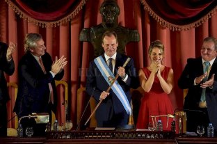 Acompañado por Alberto Fernández Reasumió en Entre Ríos el gobernador Bordet - Reasumió en Entre Ríos el gobernador Bordet -