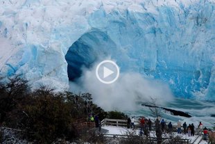 Video Impresionante Desprendimiento De Base En El Glaciar Perito Moreno El Litoral Noticias Santa Fe Argentina Ellitoral Com