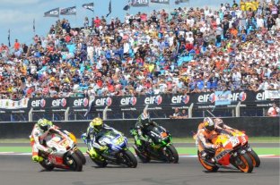 Suspensiones en la Rep�blica Argentina  - Magn�fico espect�culo. Im�genes de Moto GP que por ahora deber�n esperar en el aut�dromo de Termas de R�o Hondo.   - 