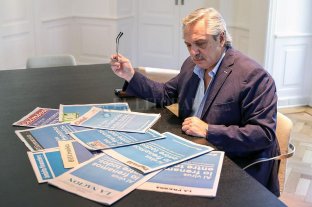 Alberto Fernández "El domingo 12 termina la cuarentena" - "El domingo 12 termina la cuarentena" -