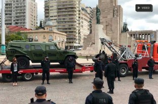Convenio entre Nación y Santa Fe Con solo 40 agentes, las fuerzas federales desembarcaron en Rosario para frenar la violencia - Con solo 40 agentes, las fuerzas federales desembarcaron en Rosario para frenar la violencia -