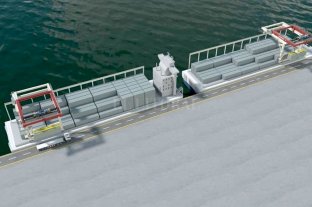 Apoyo a los "camiones fluviales"