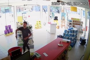 Lo condenaron despu�s de 19 asaltos a pinturer�as y carnicer�as - Las publicaciones de im�genes y videos en El Litoral.com contribuyeron a que una persona lo reconociera y aportara su identidad a las autoridades. - 