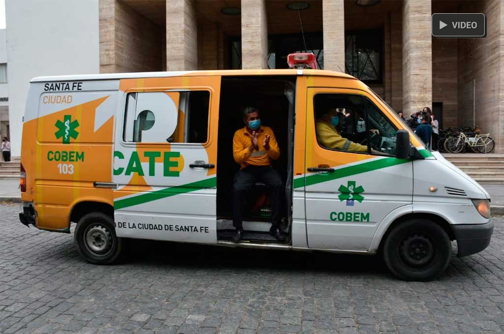 Sentida despedida para el enfermero Gamarra Emotivo último adiós para el director del Cobem - Emotivo último adiós para el director del Cobem - -