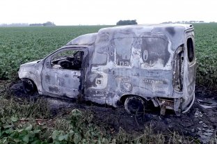 La víctima tenía 40 años Hallan el cuerpo calcinado de un hombre en el interior de un utilitario - Hallan el cuerpo calcinado de un hombre en el interior de un utilitario -