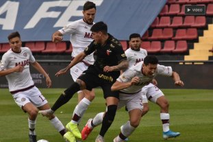 En un verdadero partidazo Lanús y Sand cortaron la racha del campeón - Lanús y Sand cortaron la racha del campeón -