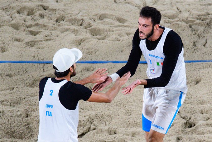 JJOO: el punto de la pareja italiana de Beach Voley que se ...