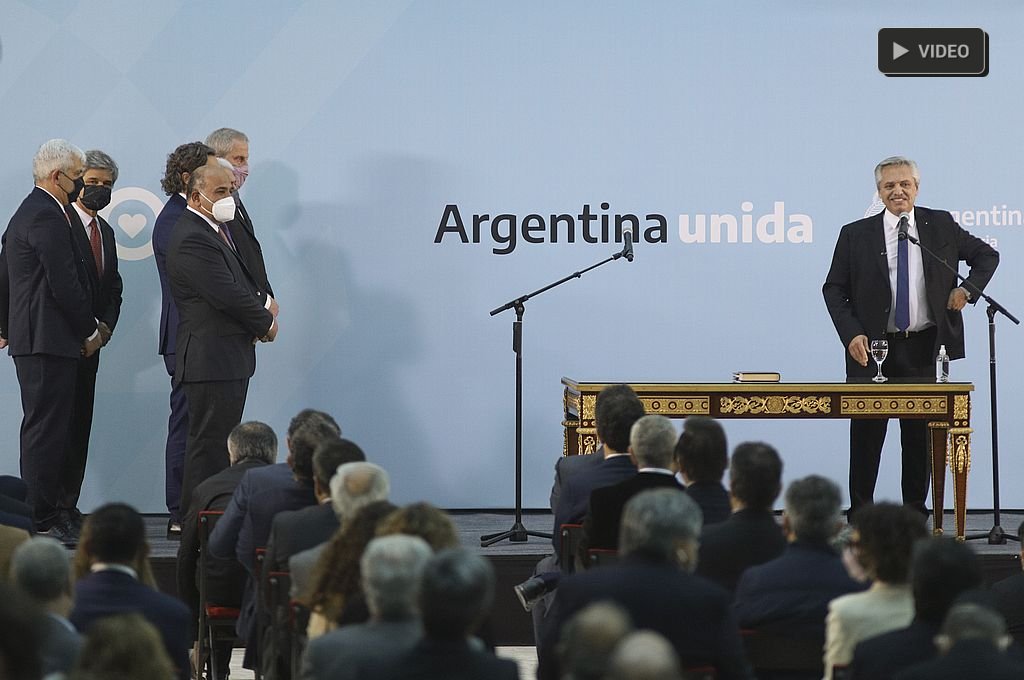 En la Casa Rosada Juraron los nuevos miembros del Gabinete de Alberto Fernández - Juraron los nuevos miembros del Gabinete de Alberto Fernández - -