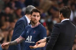 Polémica en PSG La advertencia que recibió Pochettino por sustituir a Lionel Messi - La advertencia que recibió Pochettino por sustituir a Lionel Messi -