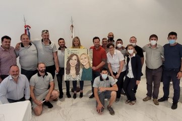 Sacnun junto a trabajadores de Dow: "Nos metemos donde estn los problemas para construir soluciones"