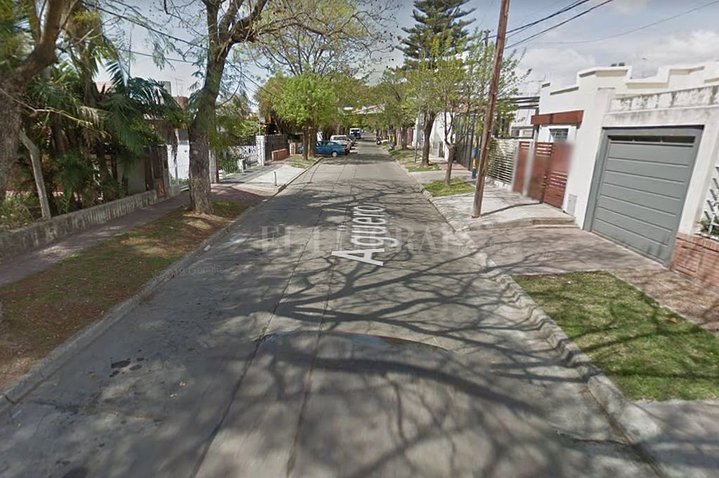 El ataque se produjo en una vivienda de Agüero al 4300. Crédito: Captura digital - Google Maps Street View