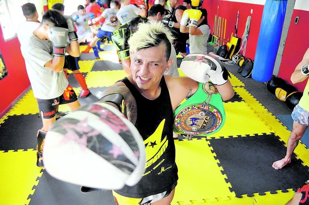 Alejandro El Maldito Pereyra, ex campeón mundial de kickboxing y muay thai, disertará en el Club San Agustín. Foto:Archivo