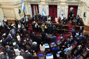 En su última sesión con mayoría en el Senado, el oficialismo aprobó más de 40 decretos presidenciales