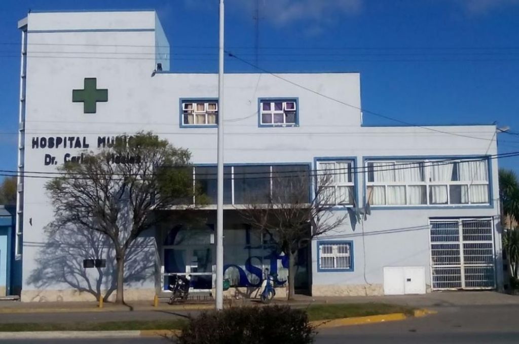 Hospital Municipal Doctor Carlos Macías de Mar de Ajó, donde fue atendida la menor. Crédito: Gentileza
