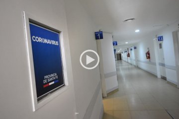 Coronavirus: crece el número de internados en el viejo Hospital Iturraspe