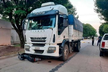 Malabrigo: motociclista fallecido bajo las ruedas de un camión