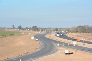 En Santa Fe, ya están habilitados 20 km de autopista de la Ruta 34
