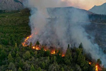 Río Negro, Corrientes, San Luis, Catamarca y Misiones registran focos de incendios forestales