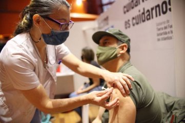 Tierra del Fuego vacunó contra coronavirus al 99% de su población con al menos una dosis