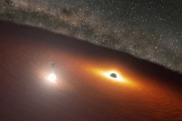 Logran captar la imagen con mayor resolución de una galaxia con agujeros negros