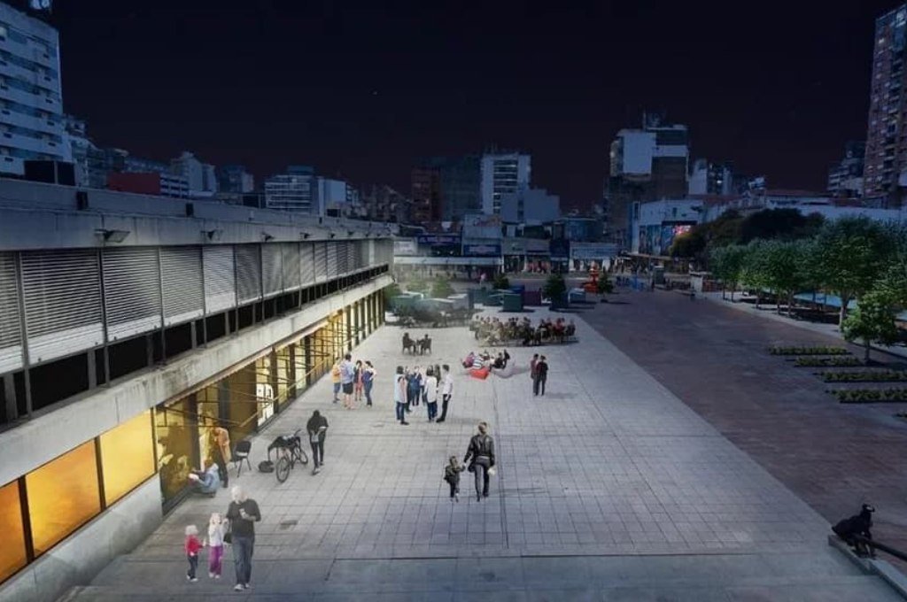 El proyecto le daría un gran impulso a una zona céntrica de la ciudad. Foto:Gentileza.