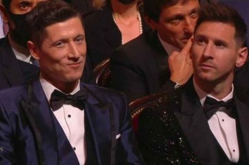 Lionel Messi no votó a Robert Lewandowski en el premio The Best