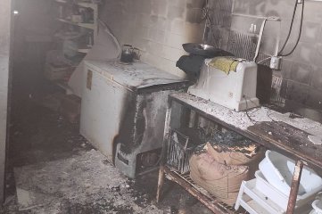 Se incendió una carnicería en Barrio Barranquitas - 