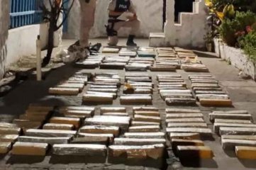Secuestran más de 882 kilogramos de marihuana en Corrientes y Misiones