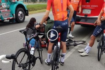 El ciclista colombiano Egan Bernal sufrió múltiples fracturas mientras entrenaba