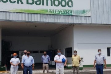 Importante reunión entre presidentes comunales del sur santafesino y gerentes del frigorífico Black Bamboo 