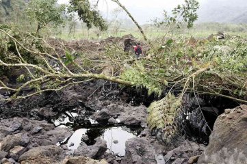 Ecuador: una rotura de oleoducto genera un vertido de petróleo en Amazonía