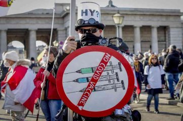 Continúan las protestas en Austria por la vacunación obligatoria contra el Covid-19