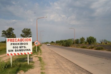 Piden reparar la ruta 90 para volver a la doble circulacin en Melincu