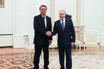 Jair Bolsonaro se reunió con Vladimir Putin en plena tensión por Ucrania