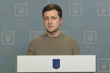 Zelenski aseguró que el ejército de Ucrania "desbarató" el plan ruso y controla Kiev