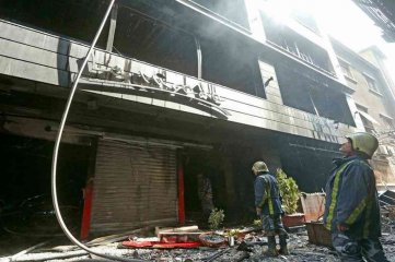 Siria: al menos 11 muertos tras el incendio en un centro comercial de Damasco