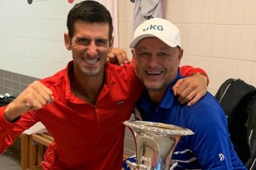 Djokovic se despidió de quien fuera su entrenador por 15 años