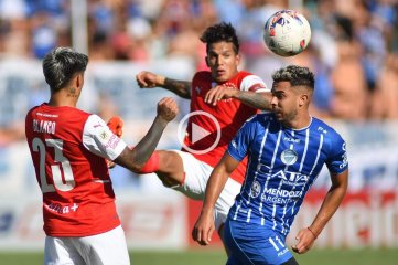 Godoy Cruz e independiente y un empate a puro gol: 3 a 3 en Mendoza