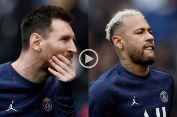 Messi y Neymar fueron silbados en el triunfo de PSG ante Burdeos 