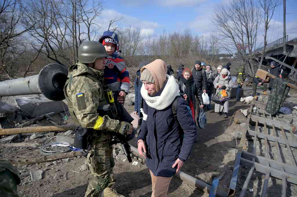 Las dramáticas imágenes de la crisis de migrantes en la frontera entre Polonia y Ucrania. Crédito: Reuters