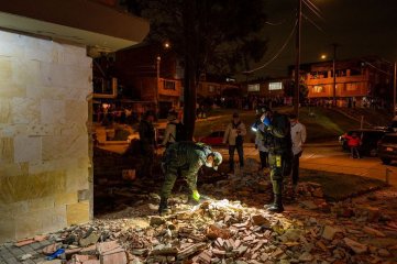 Al menos 11 muertos tras una explosión en Bogotá