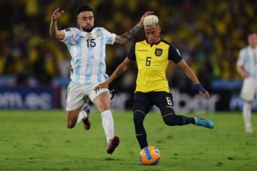 Con un penal polmico sobre el final, Ecuador logr el empate ante Argentina